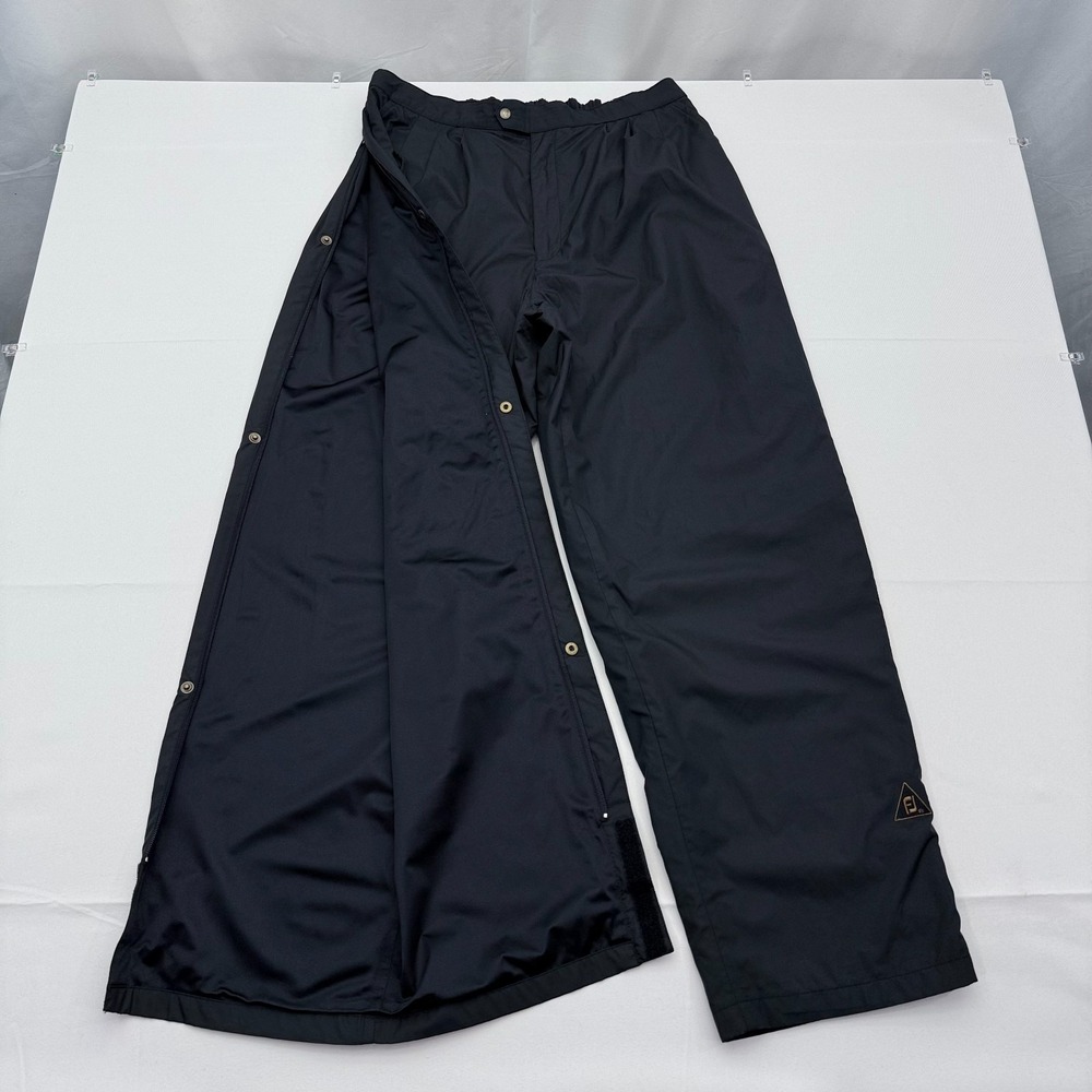 DryJoys FootJoy Golf Rain Pants Mens Large Full Zip Sides Elastic Waist Pockets